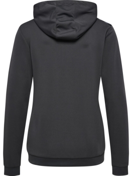 Damen Hummel Authentic Zip Hoodie - Asphalt